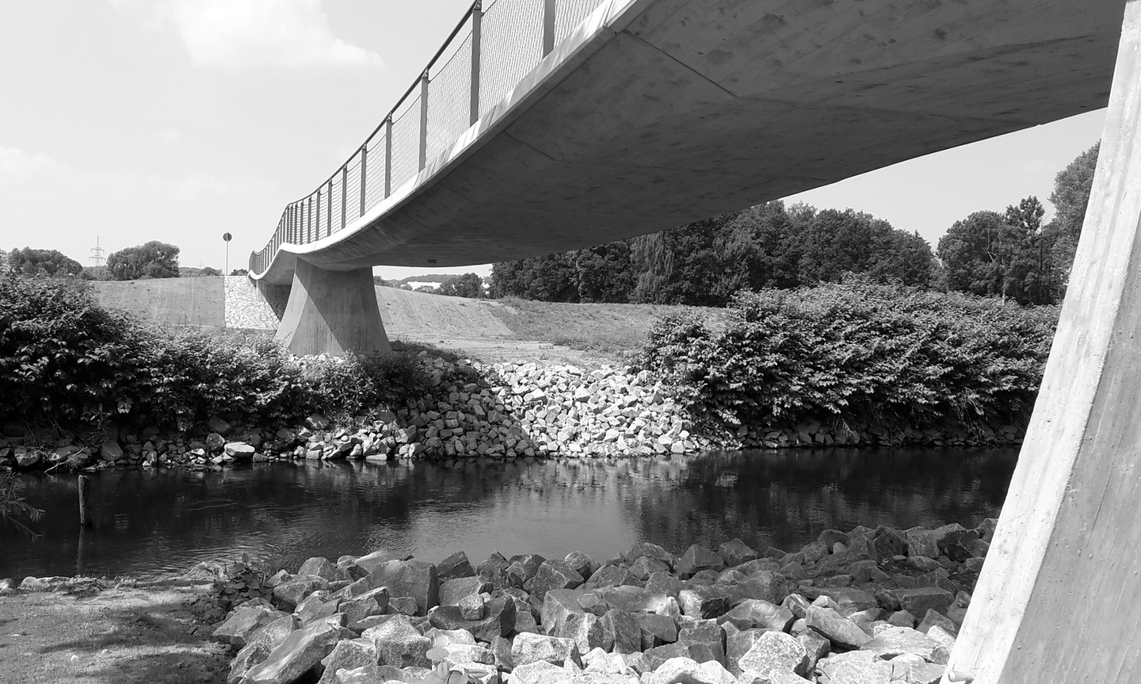 Ersatzneubau der Muldebrücke in Wernsdorf