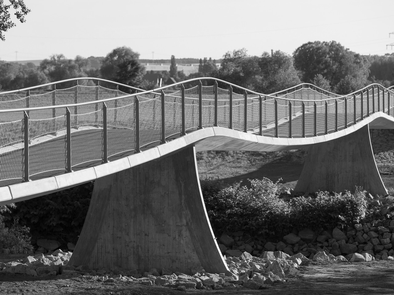 Ersatzneubau der Muldebrücke in Wernsdorf