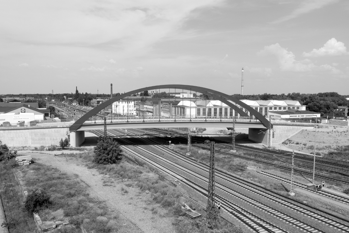Ersatzneubau der Straßenbrücke über den Bahnhof Köthen (Prosigker Brücke)