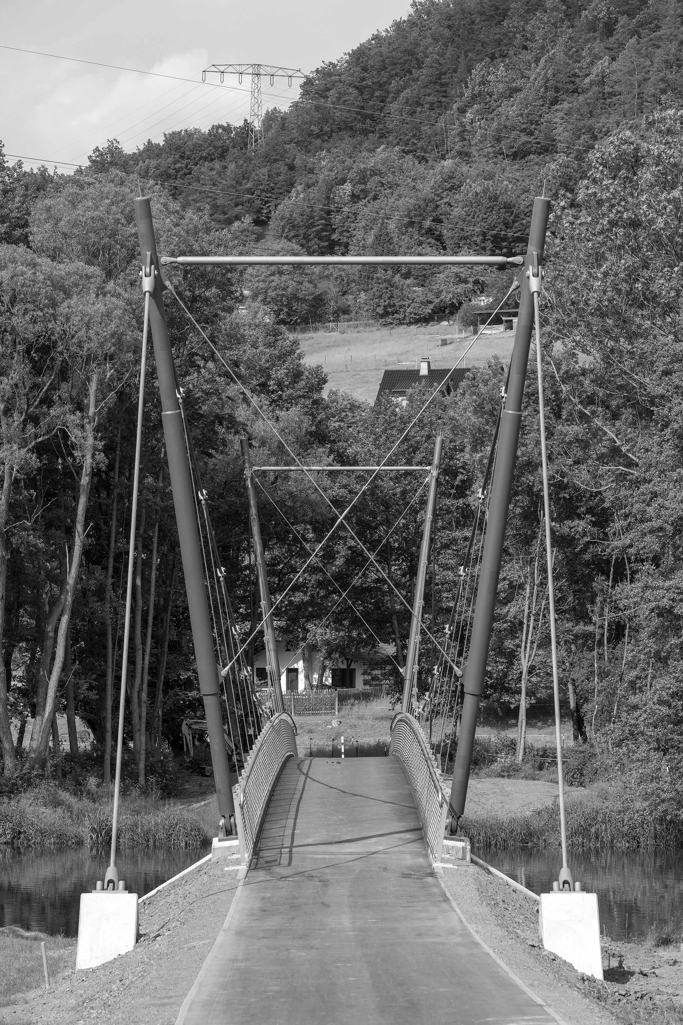 Wiedererrichtung der Fußgänger- und Radwegbrücke über die Saale zwischen Saalfeld-Obernitz und Saalfelder Höhe, OT Reschwitz