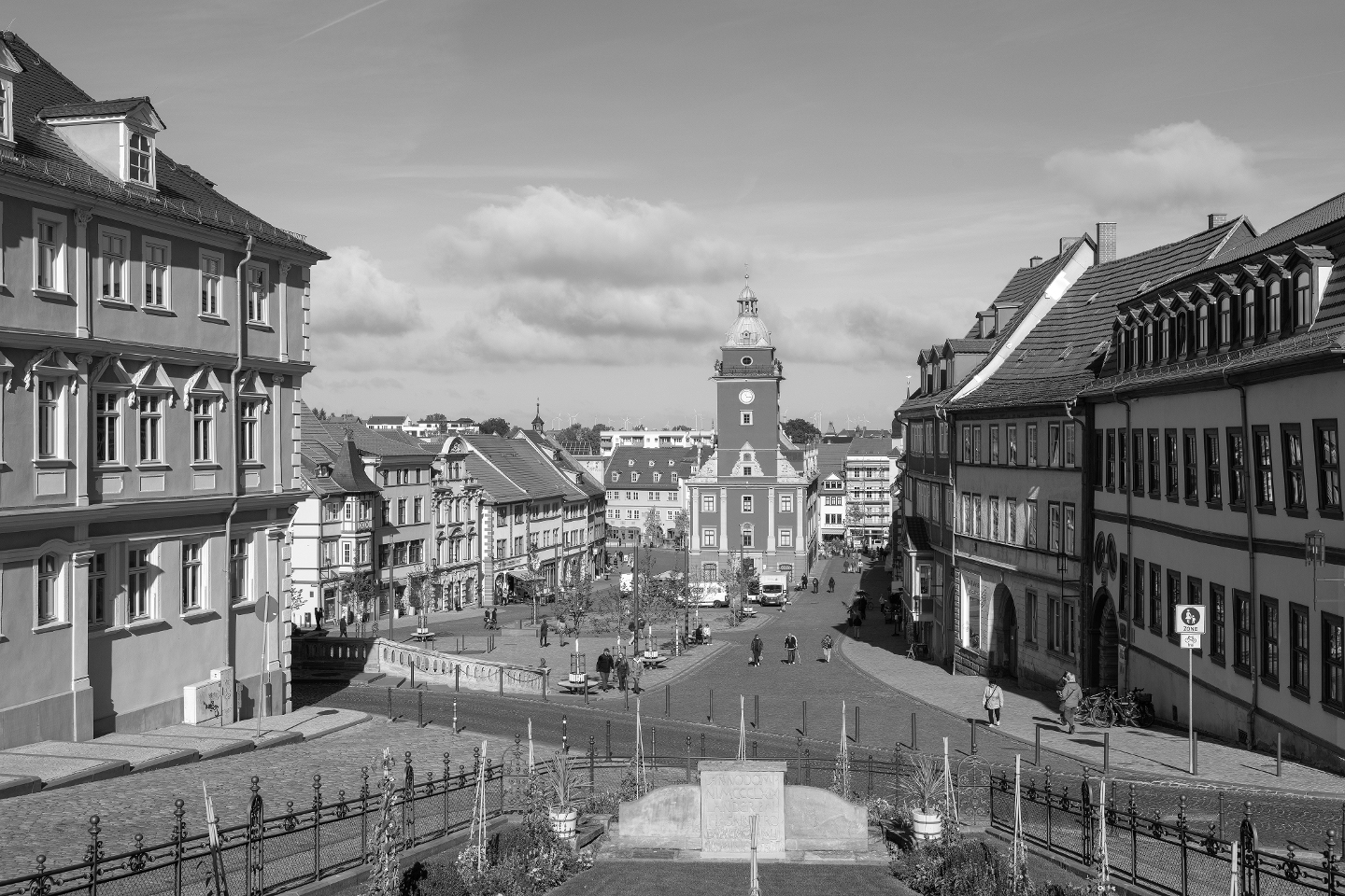 Denkmalgerechte Instandsetzung des Hauptmarktes in Gotha Denkmalgerechte Instandsetzung des Hauptmarktes in Gotha