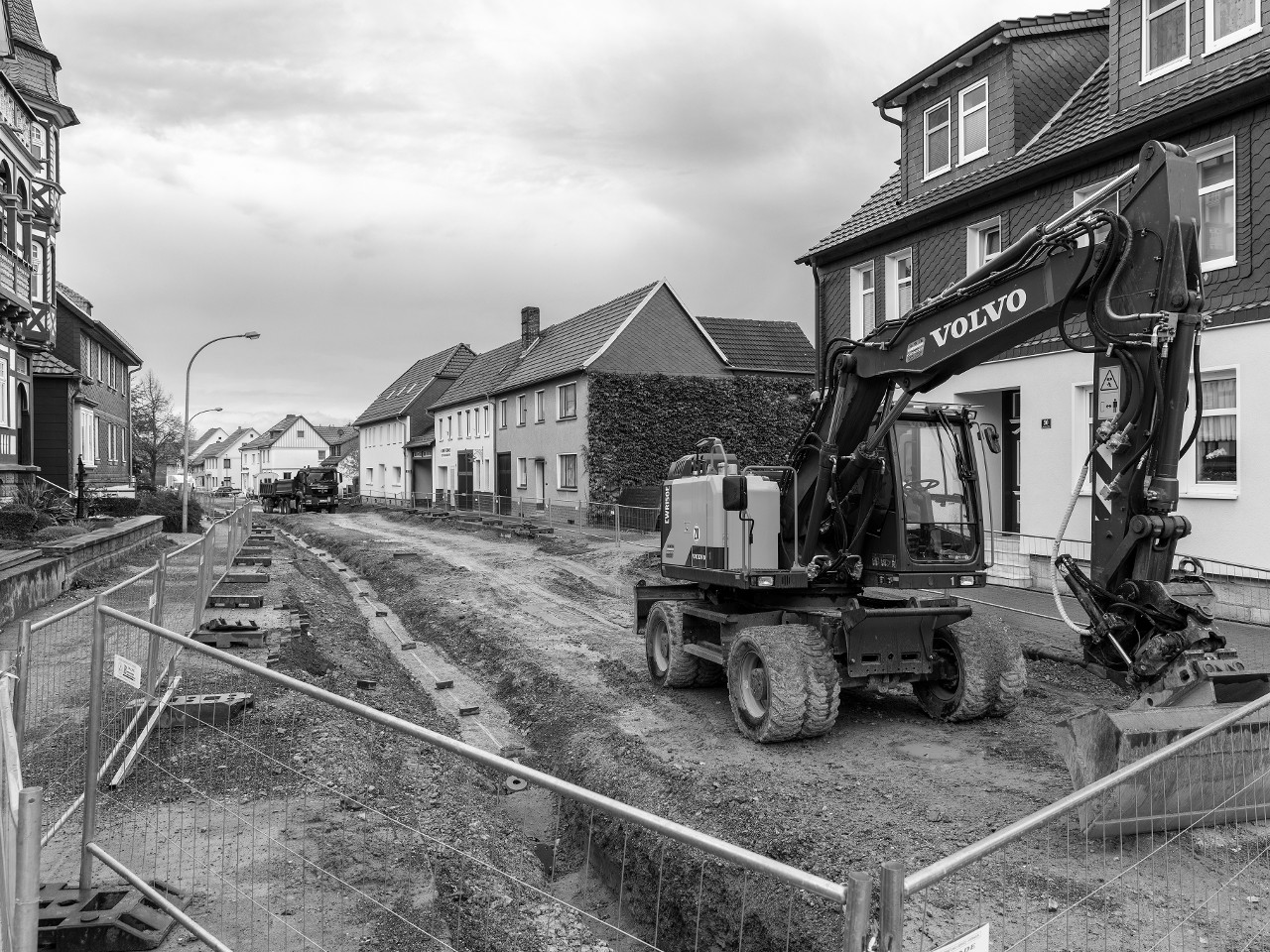 Grundhafter Ausbau der Hauptstraße (L1015) in Niederorschel, 1. BA