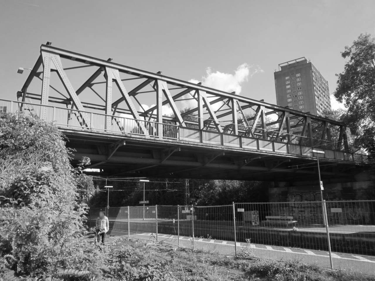 Brückenprüfungen an Bahnbrücken in Frankfurt/Main