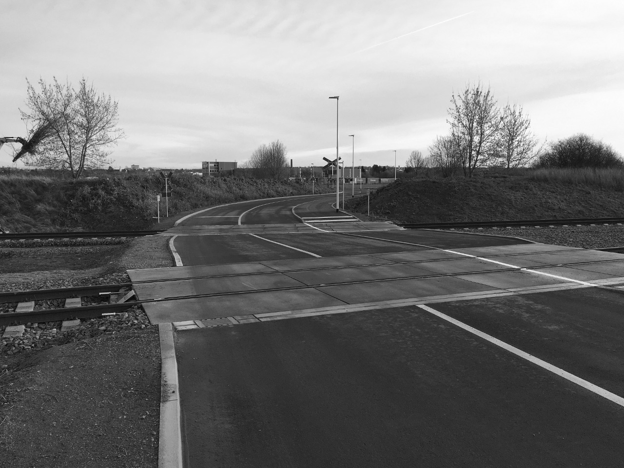 Neubau Boschstraße in Glauchau als Verlängerung, mit Anbindung an das übergeordnete Verkehrsnetz sowie der Querung der Schienenanlage (Neubau) in Glauchau