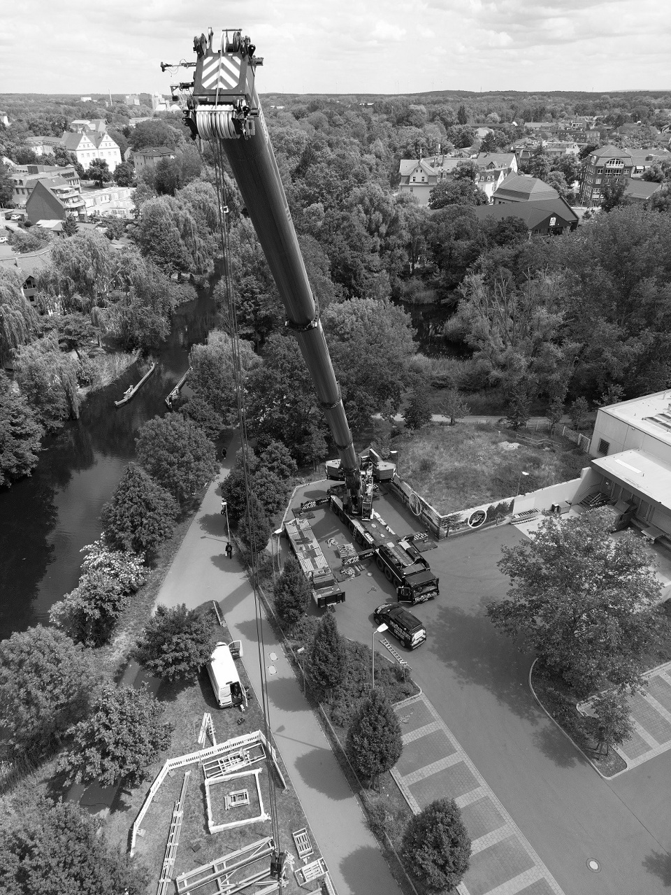 Erneuerung der Klappbrücke über den Nottekanal in Königs Wusterhausen