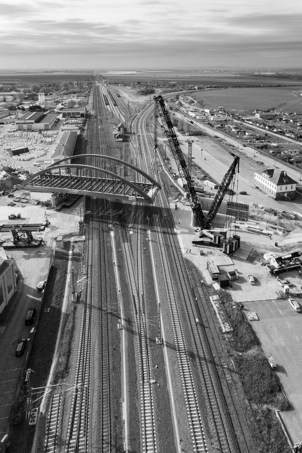 Ersatzneubau der Straßenbrücke über den Bahnhof Köthen (Prosigker Brücke)