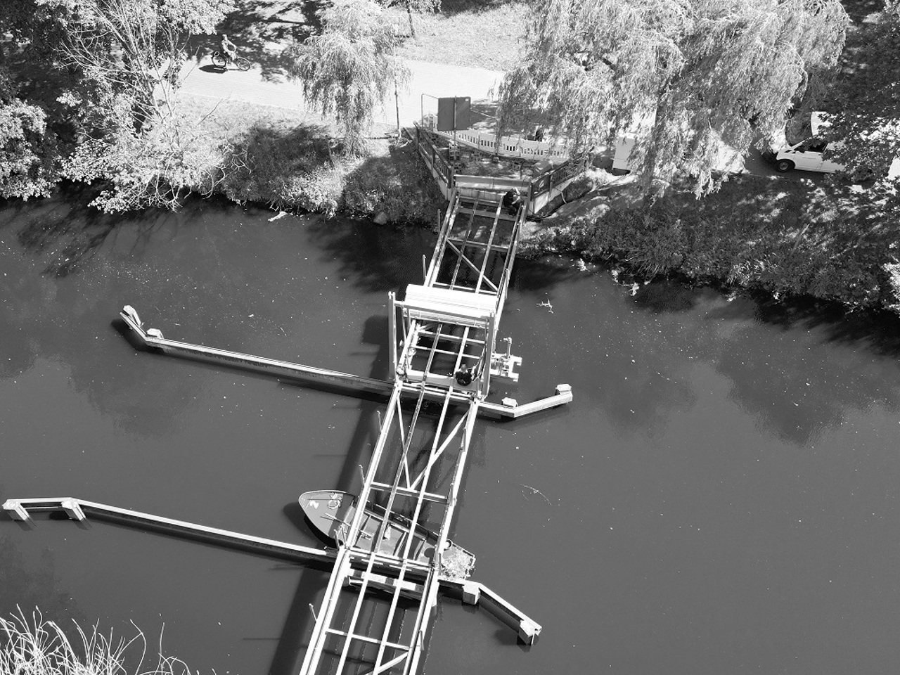 Erneuerung der Klappbrücke über den Nottekanal in Königs Wusterhausen