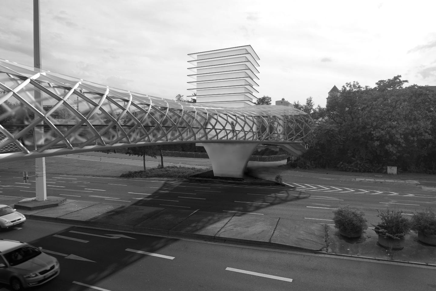 Realisierungswettbewerb Rad- und Gehwegbrücke zur ICE-City in Erfurt (Promenadendeck)