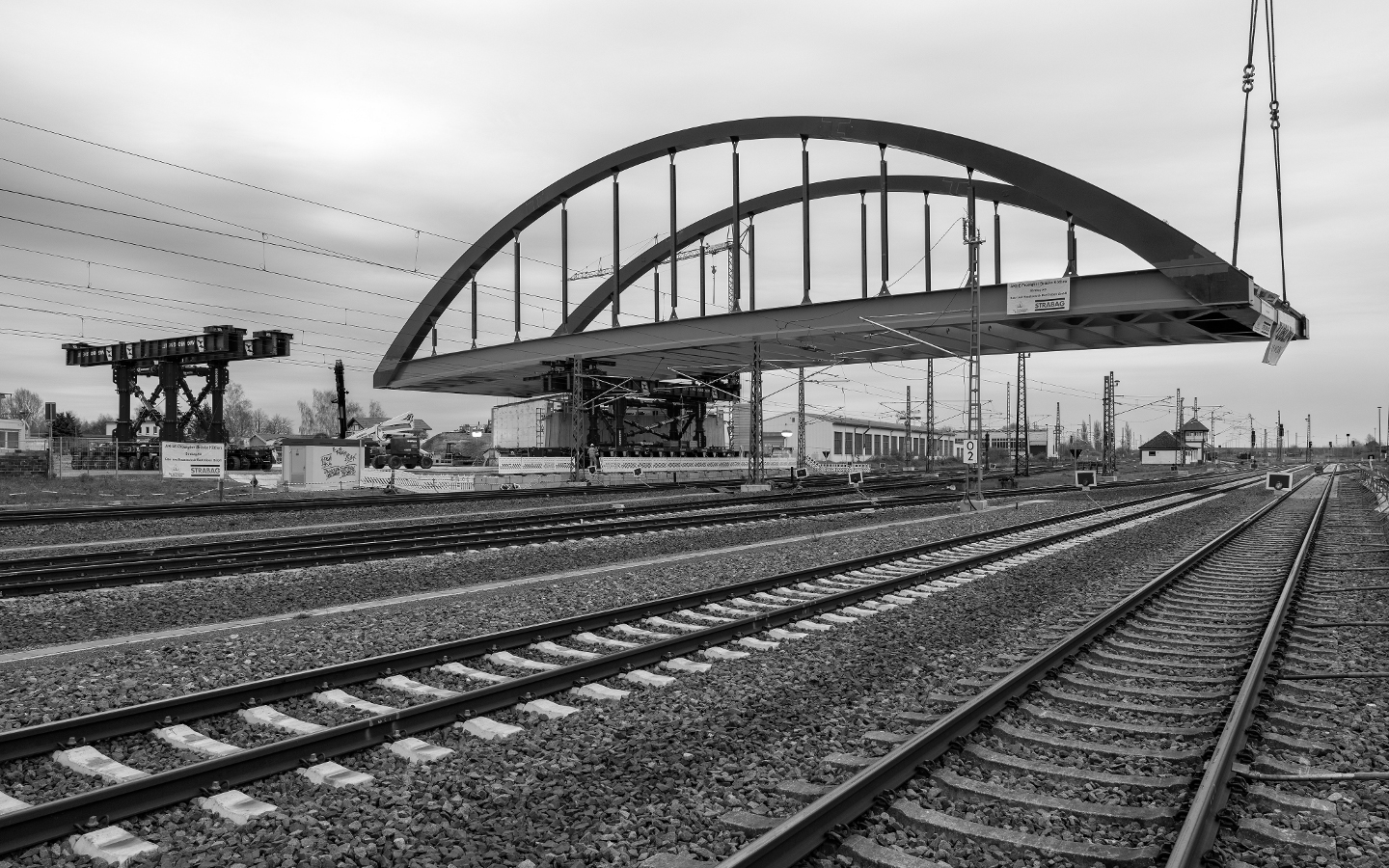 Ersatzneubau der Straßenbrücke über den Bahnhof Köthen (Prosigker Brücke)