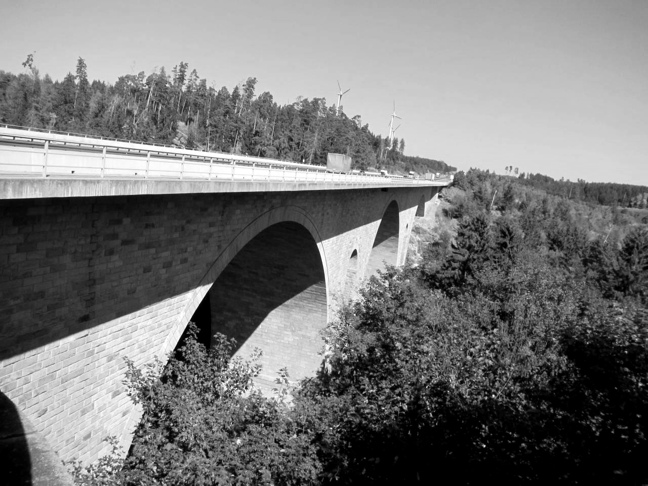 Brückenhauptprüfung Saaletalbrücke