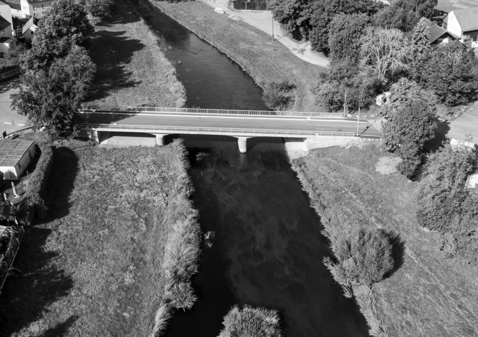 Brücke ü. d. Sächsische Saale i. Z. d. Zedtwitzer Straße in Hof